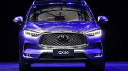 鄧祿普高性能輪胎配套英菲尼迪全新QX50 