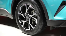 鄧祿普為豐田奕澤、C-HR提供配套輪胎